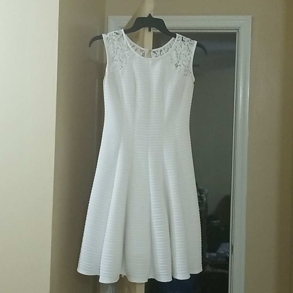 White dress